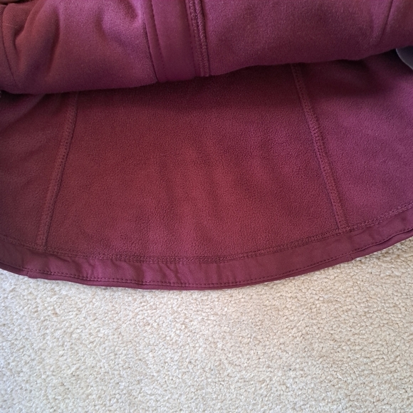 Mondetta Burgundy Women's Jacket Soft Shell Size XS Active Lightweight Hooded - Picture 14 of 15